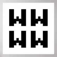 WWWW | LOL Japanese Internet Slang Poster