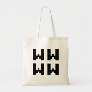 WWWW   LOL Japanese Internet Slang Tote Bag