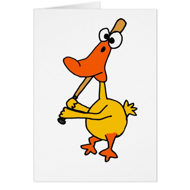 WX- canard drôle jouant la bande dessinée de (Devant)