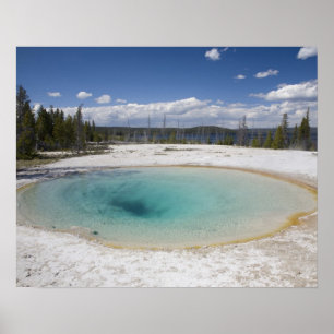 WY, Yellowstone National Park, West Thumb Geyser Poster