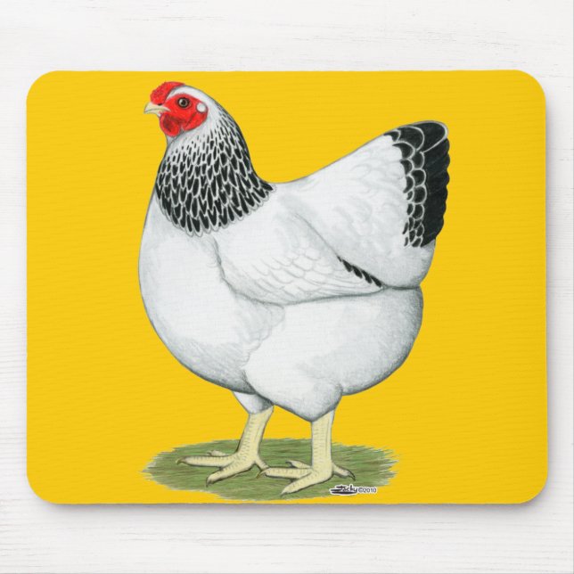 Wyandotte:  Columbian Hen Mouse Pad (Front)