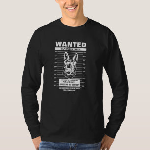 Wyandotte Police Department Mugshot of K 9 Ice San T-Shirt