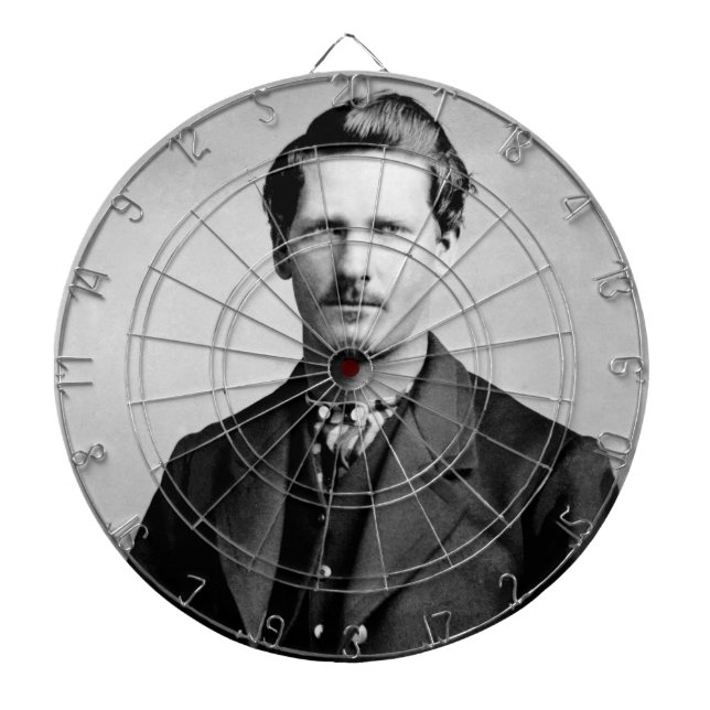 Wyatt Earp: Lawman, Gunfighter, Saloon Keeper Dartboard (Front)