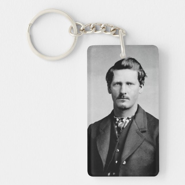 Wyatt Earp: Lawman, Gunfighter, Saloon Keeper Keychain (Front)