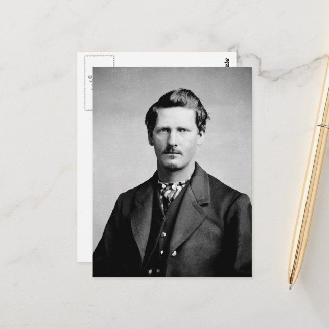 Wyatt Earp: Lawman, Gunfighter, Saloon Keeper Postcard (Front/Back In Situ)