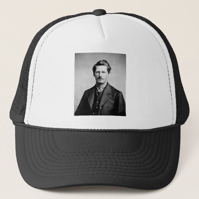Wyatt Earp: Lawman, Gunfighter, Saloon Keeper Trucker Hat (Front)