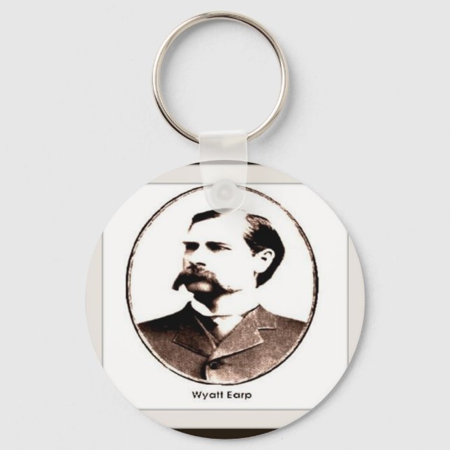 Wyatt Earp Old West Keychain (Front)