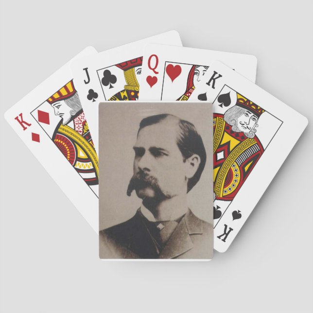 wyatt earp playing cards (Back)