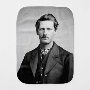 Wyatt Earp Sheriff & Gunfighter Old West Burp Cloth