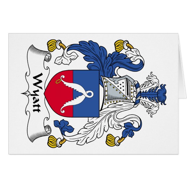 Wyatt Family Crest (Front Horizontal)