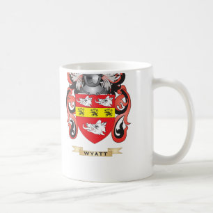 Wyatt Family Crest (Coat of Arms) Coffee Mug