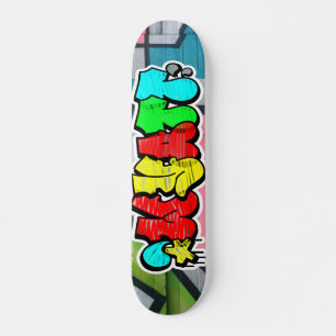 Wyatt Graffiti Custom Cool Skateboard personnalisé