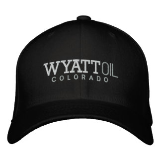 Wyatt Oil Embroidered Hat