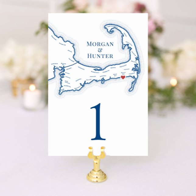Wychmere Beach Resort Harwich Port Wedding  Table Number (These Cape Cod wedding table numbers are perfect for your wedding at Wychmere Beach Resort)