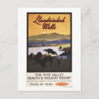 Wye Valley Resort British Rail Poster