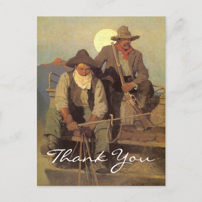 Wyeth's Pay Stage Postcard (Front)