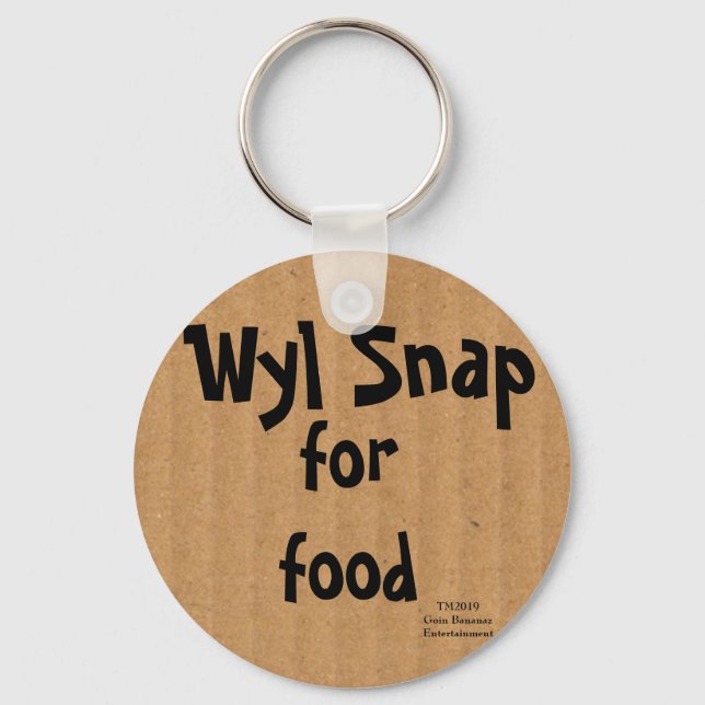 Wyl Snap For Food Keychain (Front)