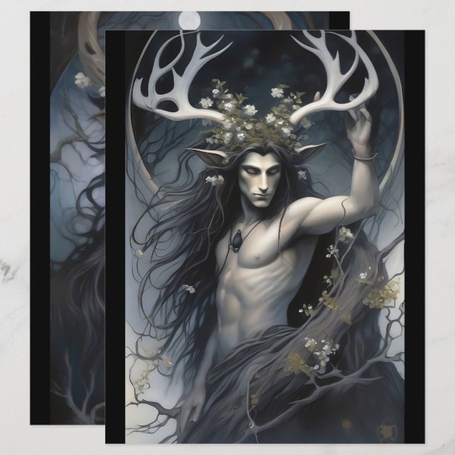 Wyldwood Faun 2 - double print (Front/Back)