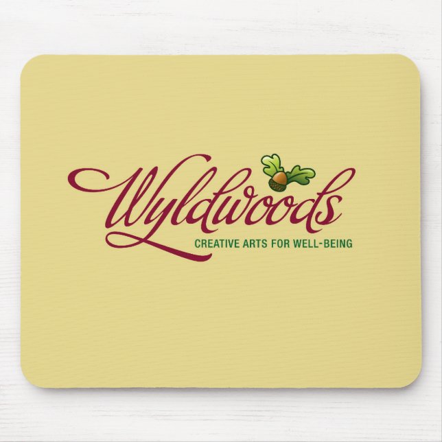 Wyldwoods - Creative arts for well-being Mouse Pad (Front)
