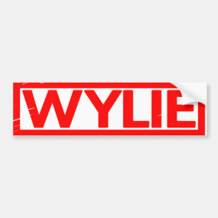 Wylie Stamp Bumper Sticker