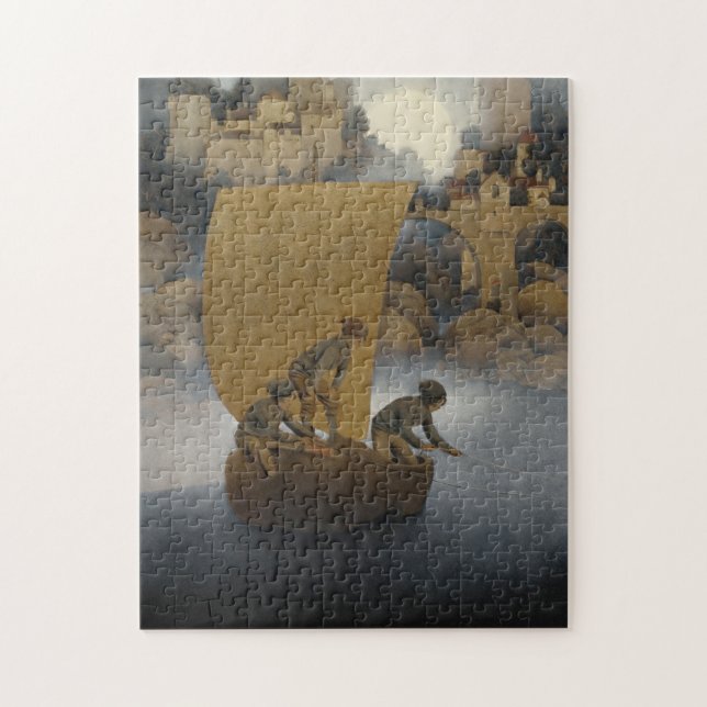 Wynken Blynken and Nod Jigsaw Puzzle (Vertical)