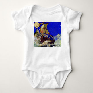 Wynken Blynken and Nod Nursery Rhyme Baby Bodysuit