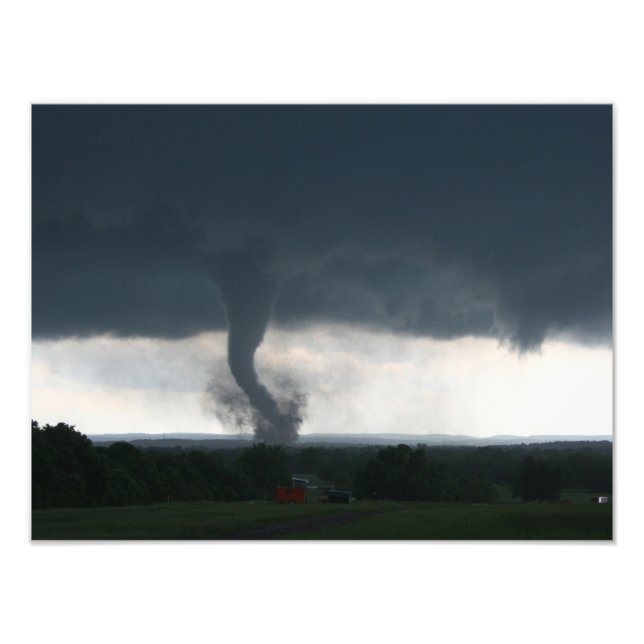 Wynnewood, OK EF4 Tornado Photo Print (Front)