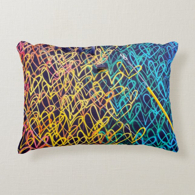 Wynwood miami accent pillow (Front)
