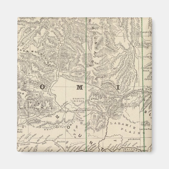 Wyoming 2 magnet (Front)