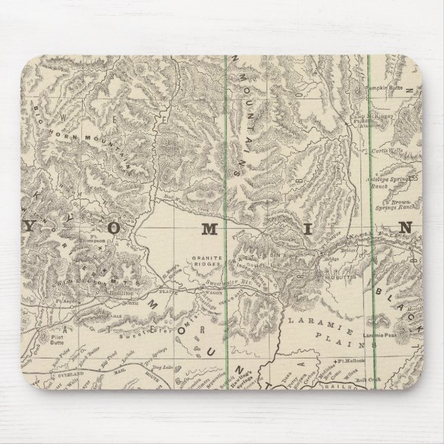 Wyoming 2 mouse pad (Front)