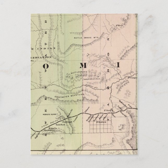 Wyoming 2 postcard (Front)