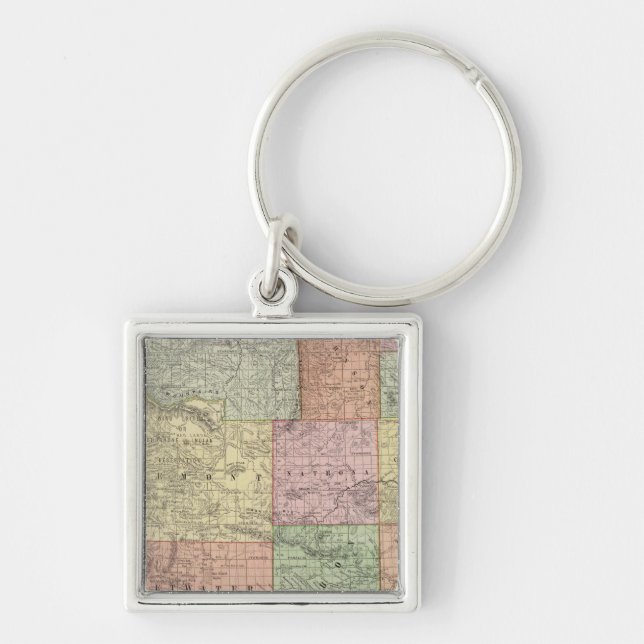 Wyoming 3 keychain (Front)