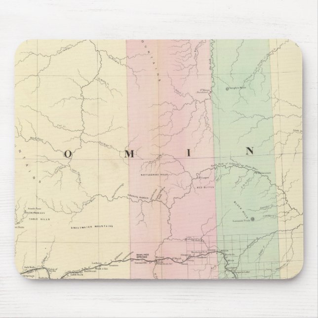 Wyoming 3 mouse pad (Front)