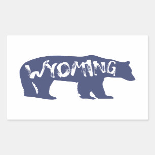 Wyoming Bear Sticker