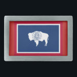 Wyoming Buffalo Belt Buckle<br><div class="desc">Wear a great looking belt buckle whenever you are out and about. The buckle can be customized: sizes, styles, colours, messages and more. This belt buckle also makes a great gift for anyone who likes Wyoming. #wyoming #wyomingbeltbuckle #buffalobuckle @azoreandesigns #wyomingcowboys</div>