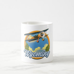 Wyoming Cartoon logo Coffee Mug