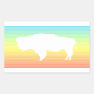 wyoming chill fade sticker