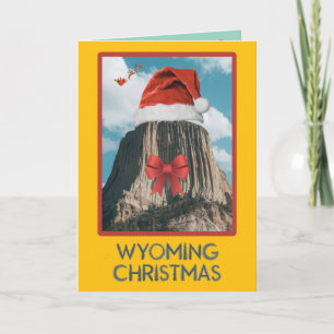 Wyoming  Christmas Card
