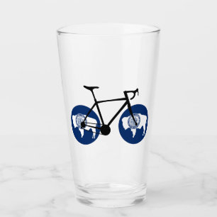 Wyoming Flag Cycling Glass