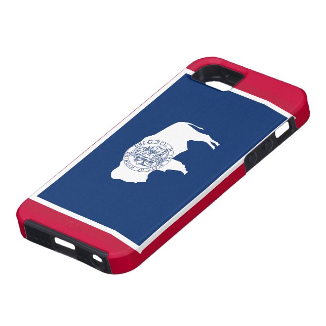 Wyoming Flag iPhone 5 Case (Bottom)