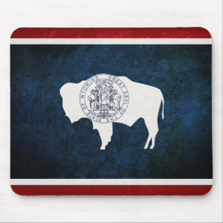 Wyoming Flag Mouse Pad