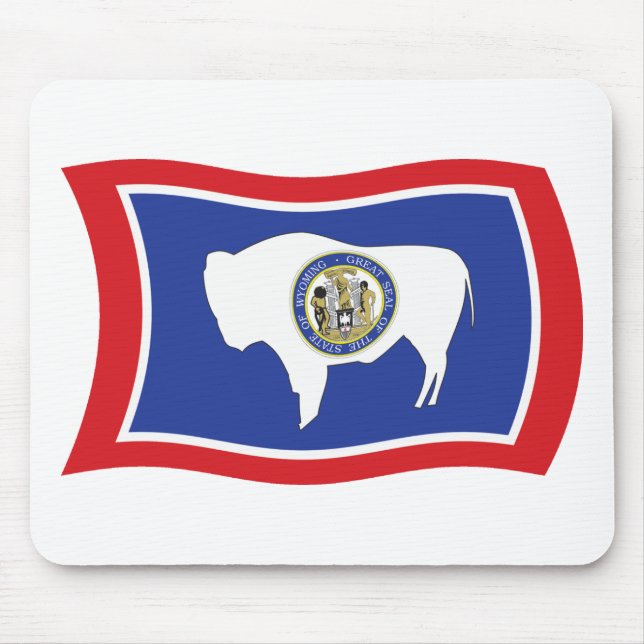 Wyoming Flag Mousepad (Front)