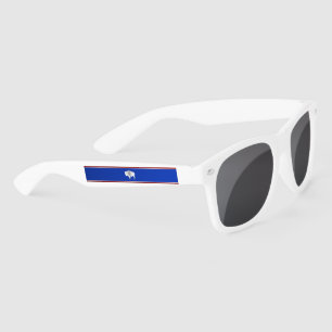 Wyoming flag sunglasses