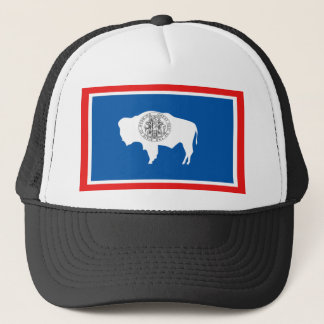 Wyoming Flag Trucker Hat