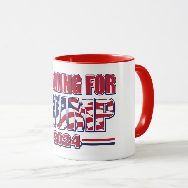 Wyoming for Trump Mug (Front Right)