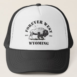Wyoming,Forever West Trucker Hat