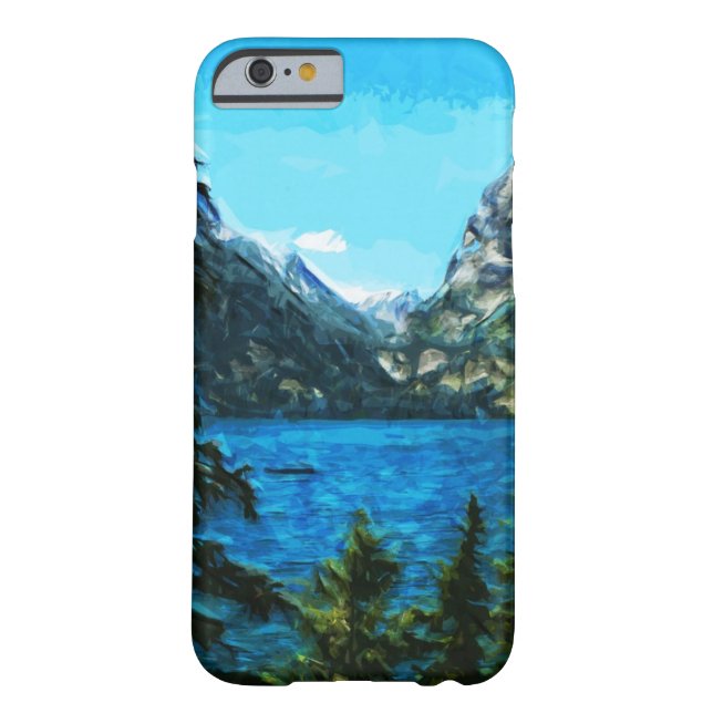 Wyoming Grand Teton Mountains Abstract Case-Mate iPhone Case (Back)