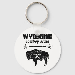 Wyoming Keychain