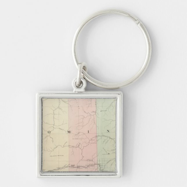 Wyoming Keychain (Front)