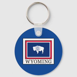 Wyoming Keychain
